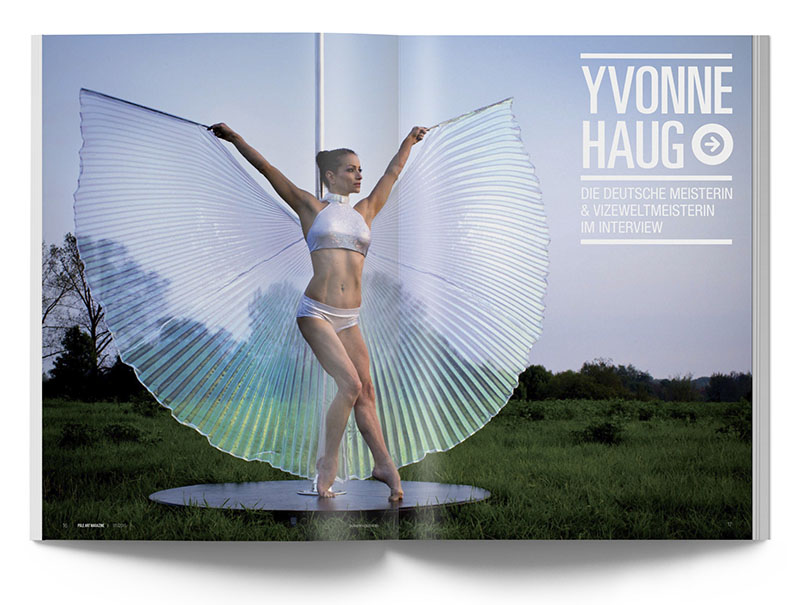 Pole Art Magazine Nr. 1 - Yvonne Haug im Interview