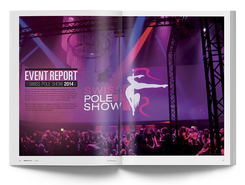 Pole Art Magazine Nr. 1 - Loft1 Swiss Pole Show 2014