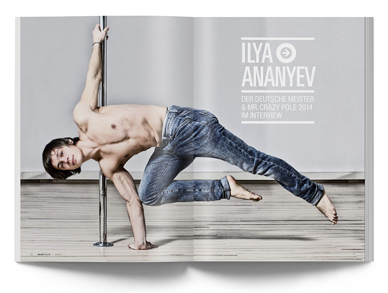 Pole Art Magazine Nr. 2 - Ilya Ananyev im Interview