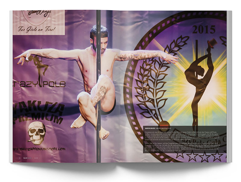 Pole Art Magazine Nr. 3 - CrazyPole Gala Cup 2015: Die Fun Meisterschaft
