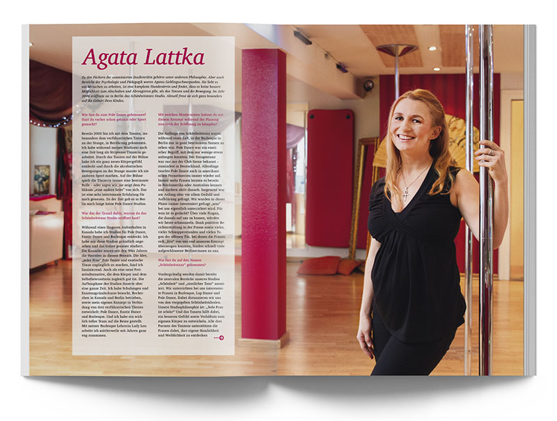 Pole Art Magazine Nr. 5 - Agata Lattka im Interview