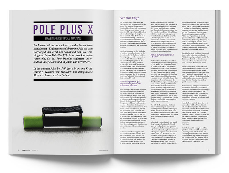 Pole Art Magazine Nr. 5 - Pole Plus X: Pole Plus Kraft