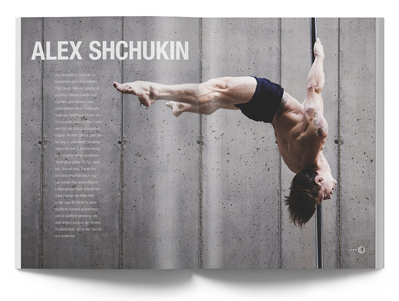 Pole Art Magazine Nr. 6 - Alex Shchukin im Interview