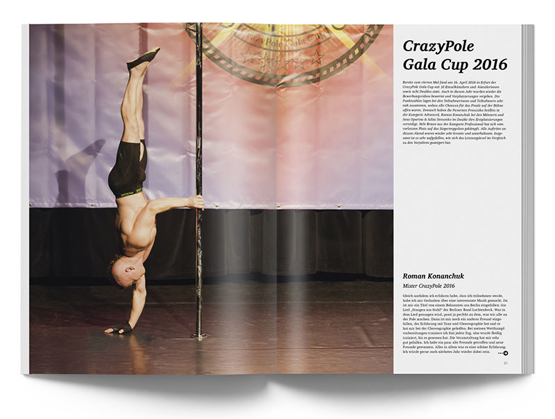 Pole Art Magazine Nr. 7 - CrazyPole Gala Cup 2016