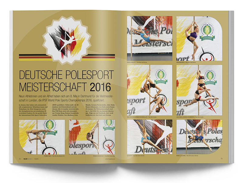Pole Art Magazine Nr. 7 - Deutsche Polesport Meisterschaft