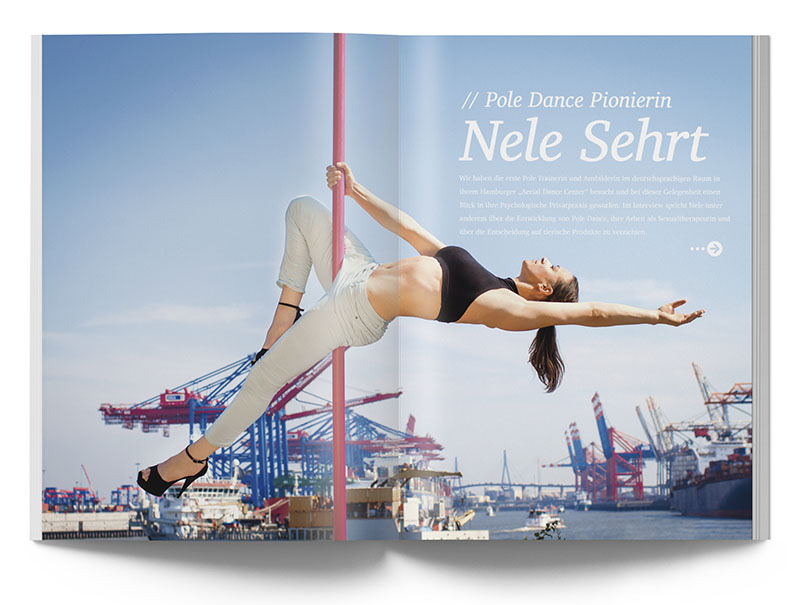 Pole Art Magazine Nr. 8 - Nele Sehrt im Interview