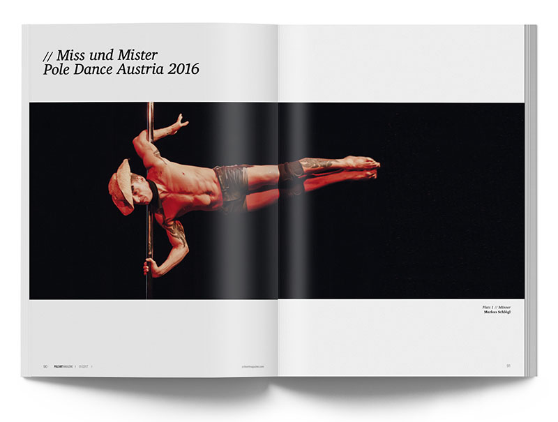 Pole Art Magazine Nr. 9 - Miss und Mister Pole Dance Austria 2016