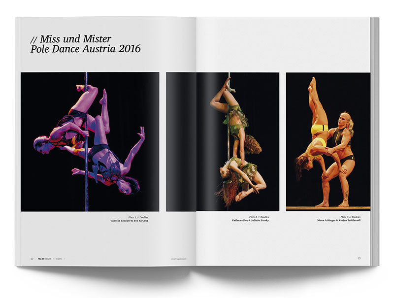 Pole Art Magazine Nr. 9 - Miss und Mister Pole Dance Austria 2016