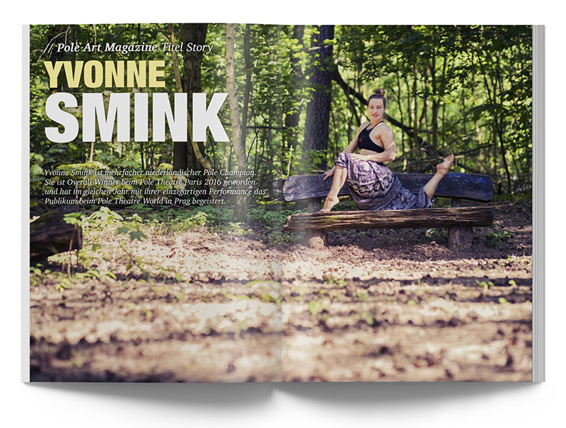Pole Art Magazine Nr. 11 - Yvonne Smink im Interview