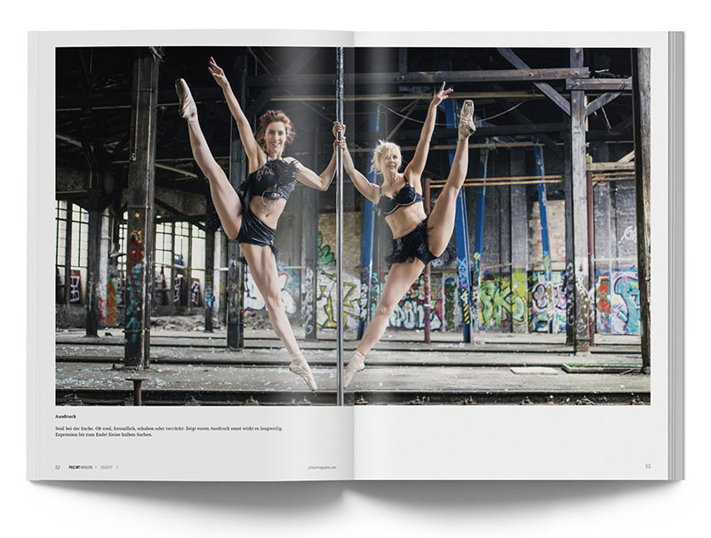 Pole Art Magazine Nr. 11 - Pole Dance Tutorial: Pole Aesthetics