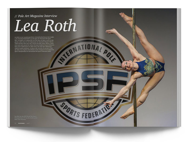 Pole Art Magazine Nr. 11 - Lea Roth im Interview