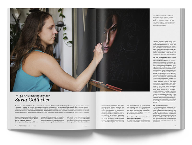 Pole Art Magazine Nr. 13 - Silvia Göttlicher im Interview