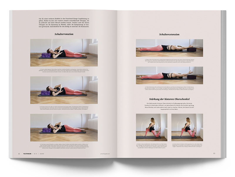 Pole Art Magazine Nr. 14 - Stretching Tutorial: Funktionales Training mit Jazzy K