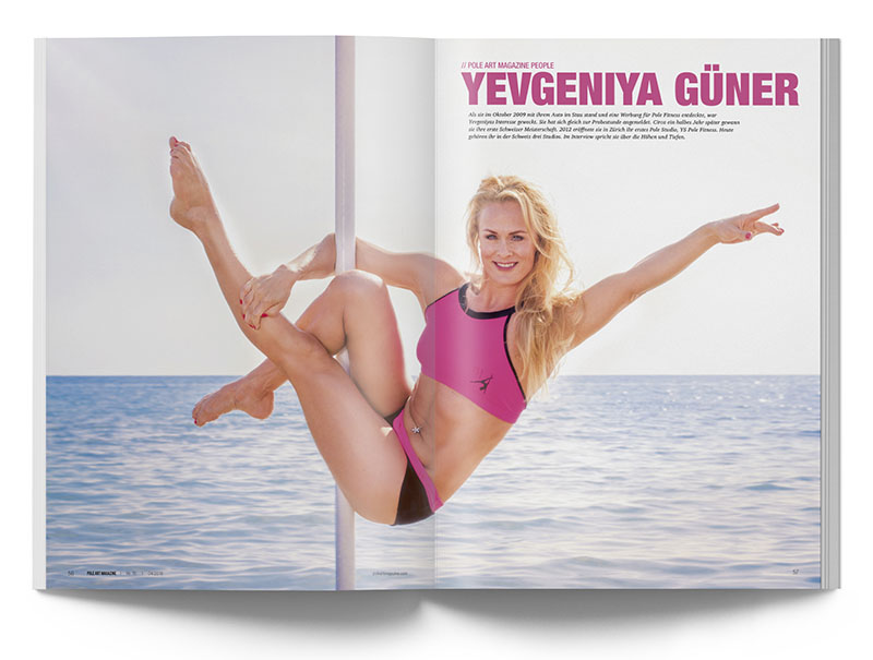 Pole Art Magazine Nr. 16 - Yevgeniya Güner im Interview
