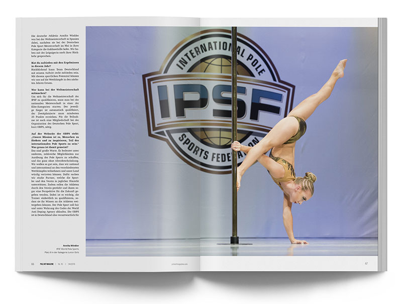 Pole Art Magazine Nr. 16 - IPSF World Pole Weekend 2019 der International Pole Sports Federation