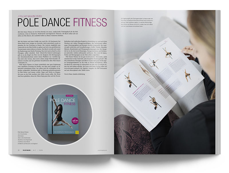 Pole Art Magazine Nr. 17 - Irina Kartaly: Pole Dance Fitness