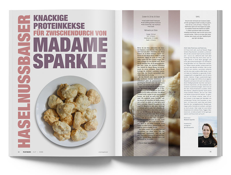 Pole Art Magazine Nr. 17 - Madame Sparkle: Haselnussbaiser