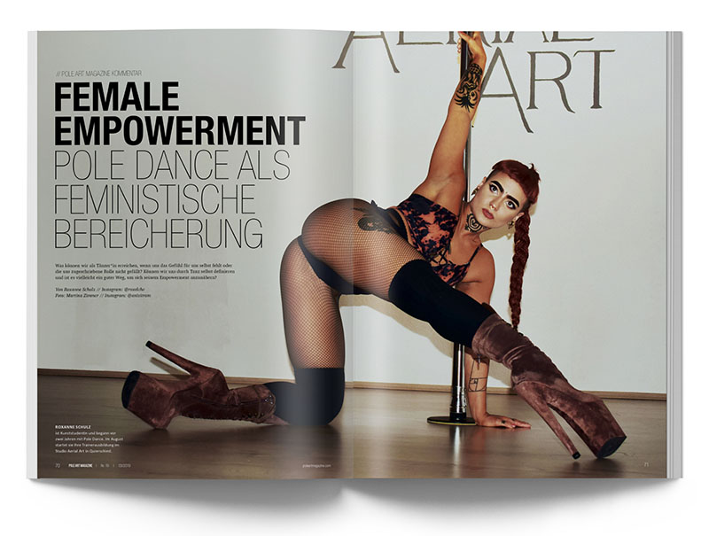Pole Art Magazine Nr. 19 - Female Empowerment: Pole Dance als feministische Bereicherung