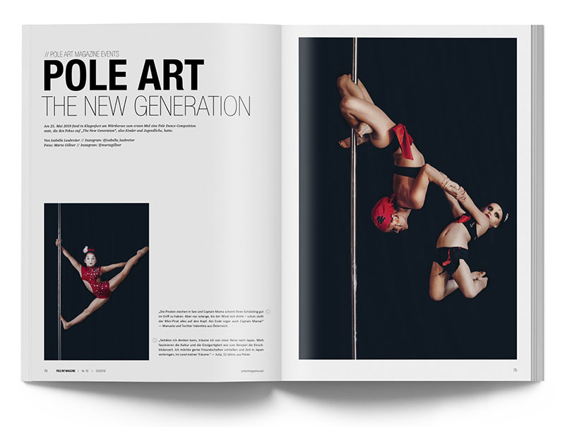 Pole Art Magazine Nr. 19 - Pole Art - The New Generation 2019 in Klagenfurt am Wörthersee