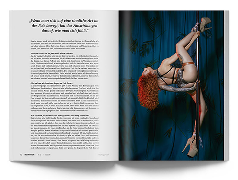 Pole Art Magazine Nr. 22 - Mareen Leykauf im Interview