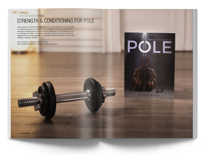 Pole Art Magazine Nr. 22 - Review: Strength & Conditioning for Pole von Neola Wilby