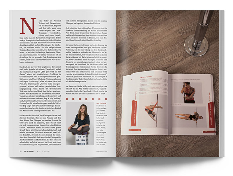 Pole Art Magazine Nr. 22 - Review: Strength & Conditioning for Pole von Neola Wilby