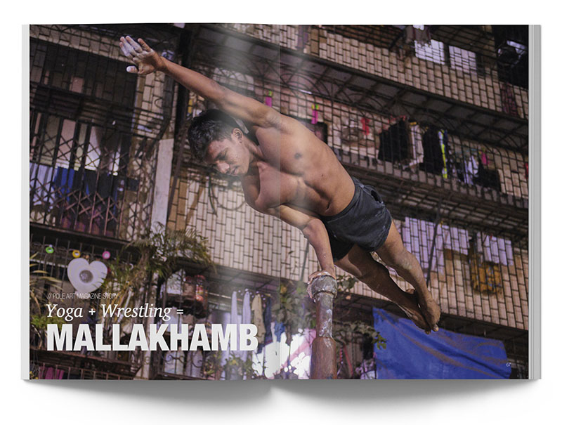 Pole Art Magazine Nr. 22 - Mallakhamb: Yoga und Wrestling in Indien