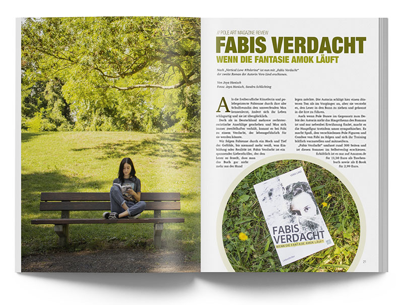 Pole Art Magazine Nr. 23 - Buch Review: Fabis Verdacht von Vero Lind