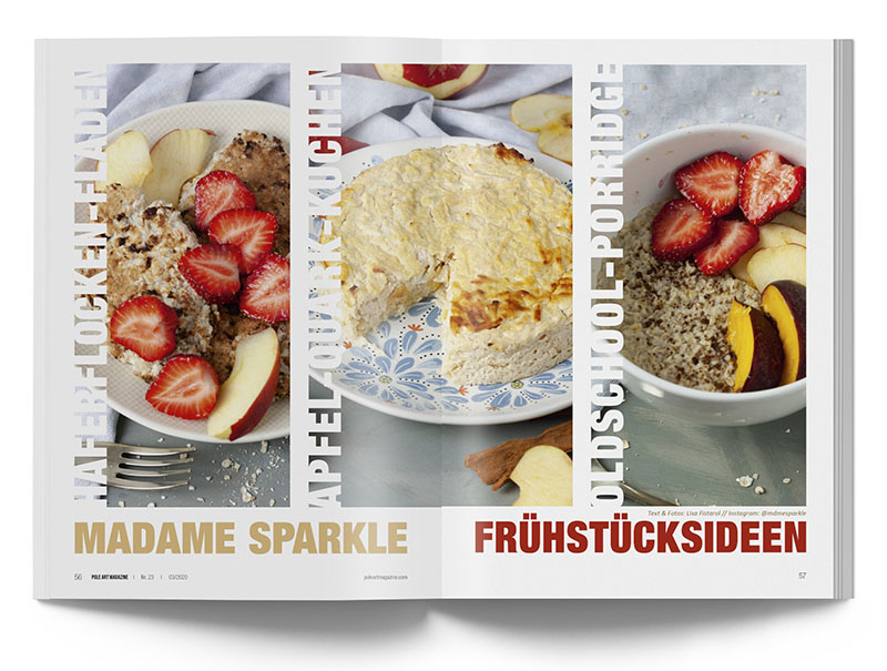 Pole Art Magazine Nr. 23 - Frühstücksideen von Madame Sparkle