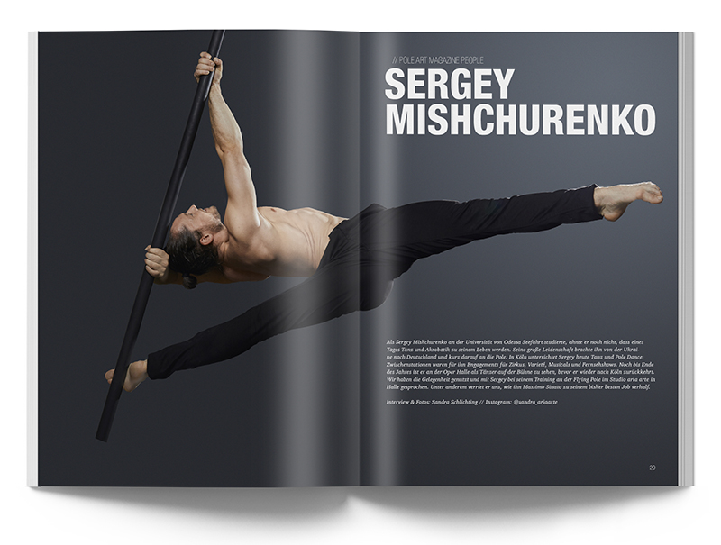 Pole Art Magazine Nr. 27 - Sergey Mishchurenko im Interview